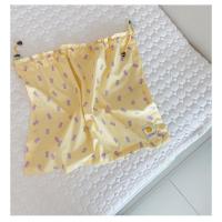 满100-40韩国ins儿童汽车车窗帘磁性遮阳帘通用型防晒隔热刺绣 奶黄小熊