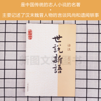 正版世说新语译注 张撝之撰初中高中学生课外书籍 青少年读物 刘义庆语文言文原文注释译文全解国学经典译丛书上海古籍出版社