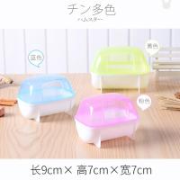 仓鼠洗浴用品防尘浴室大号浴盆洗澡浴沙宠物浴房小厕所送沙铲 小号浴室颜色随机发货