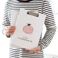 A4文件夹子小清新写字考试卷文具板夹资料册学生用办公书写垫板 [1个装]石梅