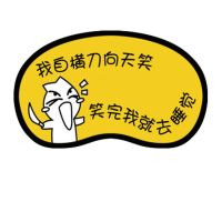 眼罩学生韩版可爱助睡眠遮光透气夏季成人男女冷敷冰袋可爱护目 向天笑（送冰袋）