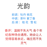 尼罗河花园无人区玫瑰事后清晨无极乌龙墨恋香水小样学生少女清新 光韵5ml 5mL(含)-10mL(含)