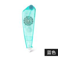 日本KOKUYO国誉修正带淡彩曲奇涂改带替换芯可爱少女小清新文具简约创意修正带可换替芯改正带学生用修改带 蓝色本体