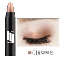 韩国开眼头眼影笔眼线笔眼影棒不晕染珠光眼影 卧蚕笔珠光 01#香槟色(新款)