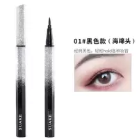 李佳琦眼线笔不晕染防水女细持久新手初学者星空棕色眼线液笔 01# 星空眼线笔(黑色) 海绵头