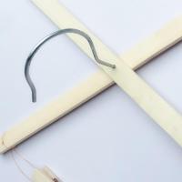 5个装 竹制裤架4个夹子多用晾晒衣架 促销折叠袜子夹内衣夹 一组5个 5个