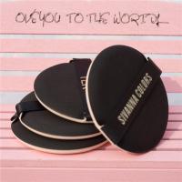 9.9元4个!气垫粉扑粉底BB霜化妆海绵棉粉扑干湿两用 logo颜色随机