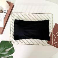 春装韩版女装少女学生一片式无肩带聚拢文胸抹胸裹胸内搭打底内衣 黑色 均码