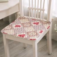 椅子坐垫学生四季透气椅垫餐椅垫办公室座垫椅子垫带绑脑椅薄 布艺.风华 30*30cm(幼儿凳建议)