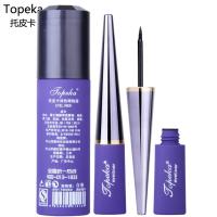 托皮卡润色眼线液4.5gTE3硬头持久防水速干不晕染眼线笔 黑色