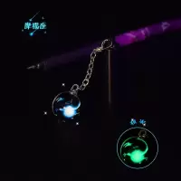 韩国小清新可爱个性创意文具夜光十二星座中性笔吊坠笔黑色签字笔办公墨水笔极细学生卡通水性笔12星座 夜光款中性笔[摩羯座3