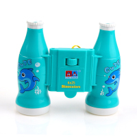 高清双筒望远镜 可调儿童望远镜玩具小学生男孩女孩儿童3-6岁玩具 蓝色望远镜