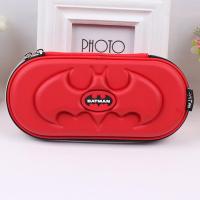 文具盒男孩子小学生铅笔盒幼儿园可爱创意笔袋儿童多功能铅笔袋 5775蝙蝠侠红