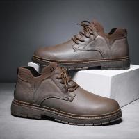男鞋13145时尚休闲工装鞋 优质超纤皮 标准码38-44 P90DS