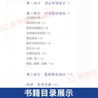 正版 名校名师高考英语语法全攻略 高考英语总复习资料词汇语法语音常考题高二高三年级高考用高中语法大全上海教育出版社shj