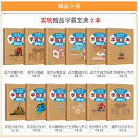 送2宝典 学霸速记八年级上册下册历史道德与法治政治人教版共2本初二初中复习资料教材全解课堂同步笔记速查速记pass绿卡图