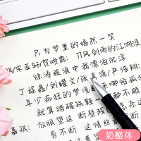 硬笔书法练字本TNT时代少年团字帖楷书奶酪体语录歌词本周边情书翩翩体练字帖女生字体漂亮文艺小清新正楷体行楷tnt字帖练字