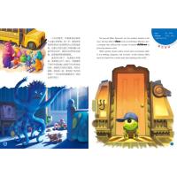 怪兽大学书中英双语电影故事书迪士尼家庭版英语绘本儿童图书3-6-8-10岁故事书睡前读物英文绘本图画故事书籍一二三年级课