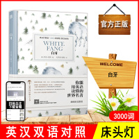 正版床头灯系列英语读物3000词英汉双译白牙英语阅读书籍入门双语读物初中高中大学生英语课外读物世界名著中英双语版书籍英文
