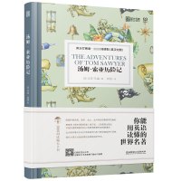 汤姆索亚历险记 床头灯系列英语读物3000词正版 故事书中英双语版英语读物书籍名著小说英汉对照小学初中生英语读本
