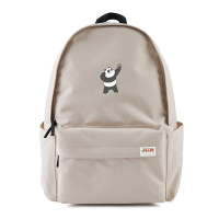 唐狮2021年新款书包双肩包男背包女2020年新款韩版原宿初高中学生 A款/米白