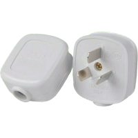 10a 16a白色电源插头 三脚插头 三项插头 三孔插头 三插头[8月31日发完] 10A-白色三插头 3个装