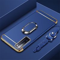 华为nova7手机壳nova7se超薄防摔nova7pro男女全包CDY-AN00保护套 华为Nova7 【宝石蓝】单壳