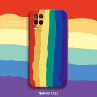 手机壳realme真我Q3彩虹壳q3i男女超薄保护套真我q3pro全包镜头软 [彩虹壳] realme Q3