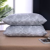 枕头枕芯送枕套 大尺寸成人高枕双人中枕保健枕一对一双 学生 灰色(低枕) 枕头1个[不送枕套]