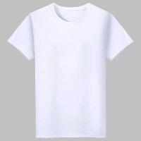 男士短袖t恤春夏款上衣服潮流宽松打底衫新款男装大码休闲秋衣潮 纯白 S