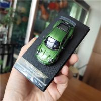 原厂1:64保时捷911 GT2 RS跑车仿真合金汽车模型收藏 绿色