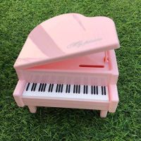 少女心拍摄摄影拍照道具摆件饰品钢琴抓周道具储蓄罐装饰生日礼物 粉色