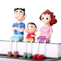 婚庆家居装饰品客厅摆件树脂吊脚娃娃创意房间卧结婚儿童节礼物 小新