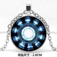 钢铁侠项链心脏反应堆漫威复仇者女学生韩版简约项男吊坠情侣潮流 GTX-001 袋子装