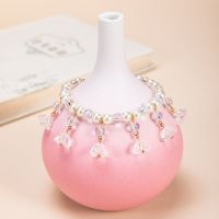 宋制汉服配饰唐风坦领诃子襦裙软璎珞项圈古装复古珍珠项链吊坠女 莲蓬手环