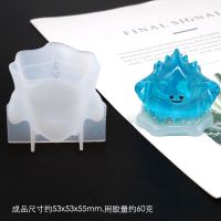 卡通盲盒模具DIY水晶滴胶模具手工材料硅胶模具饰品摆台摆件湖光 YUKI卡通模具