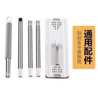 拖把一拖净家用刮刮乐免手洗省力不弯腰特大拖板墩布懒人拖地神器 33升级外贸款白色单拖把1布