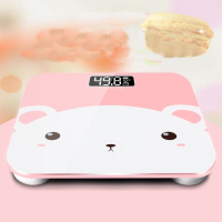 家用电子称体重秤精准成人减肥称重人体秤可爱卡通称电子秤称重仪