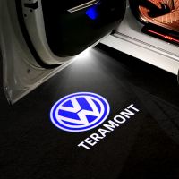 大众迎宾灯帕萨特迈腾途昂途观高尔夫6 7速腾CC车门镭射投影灯 大众途昂标[10倍高清玻璃芯片] 03-10款 [帕萨特