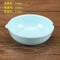 多功能仿玉笔洗学生初学笔洗大中小号画画书法毛笔洗笔缸耐摔塑料 带搁笔-笔个装