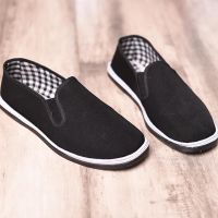 春夏爆款帆布鞋男鞋老北京布鞋男鞋防滑耐磨低帮板鞋男爸爸鞋 千层底 39