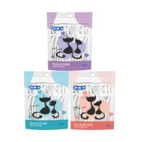 舒客牙线棒盒装扁线棉线安全不伤牙龈牙签剔牙线便携随身盒家庭装 牙线棒3袋(共60支)