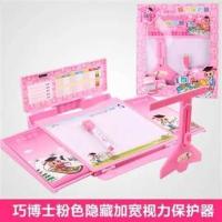 库里矫正器整牙套纠仿真嘻哈贝佳学生硅胶小神童护眼仪同款僵尸儿 粉2509B两边可抽拉