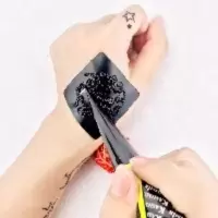 身体彩绘神器手绘膏纹身贴防水喷绘海娜模板持久仿真刺青镂空模板 身体彩绘神器手绘膏纹身贴防水喷绘海娜模板持久仿真刺青镂空模