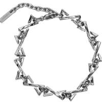 omto刘耀文同款手链女ins小众设计简约情侣手链闺蜜钛钢手链男潮 主图款 可调节