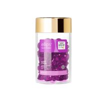 印尼Ellips意立诗维生素护发精油烫染损伤护理改善毛躁精华液50粒 紫色-烫染后护理