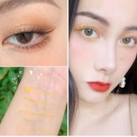 [第二支半价]高颜值眼线笔防水防汗炫彩持色眼线液笔持久不晕染 /06/黄/色/
