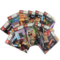英文原版绘本LEGO Star Wars Phonics乐高星球大战12册趣味自然拼读盒装绝地武士5-9岁英语阅读星战故