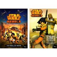 英文原版 Star Wars Rebels 星球大战义军崛起 2册 迪士尼经典动画 儿童章节小说读物