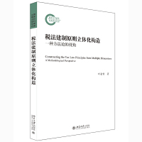 正版 2021新书 税法建制原则立体化构造:一种方法论的视角 叶金育 税收法治建设 税法方法论 税法规则论实践论 北京大